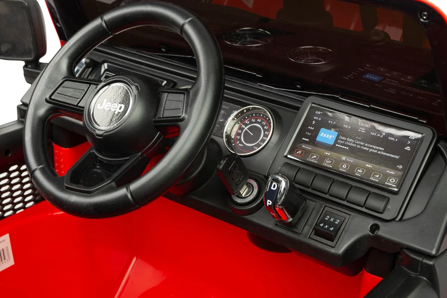 Електромобіль Caretero (Toyz) Jeep Rubicon Red